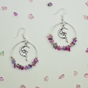 Handmade Earrings - Fairy Moon